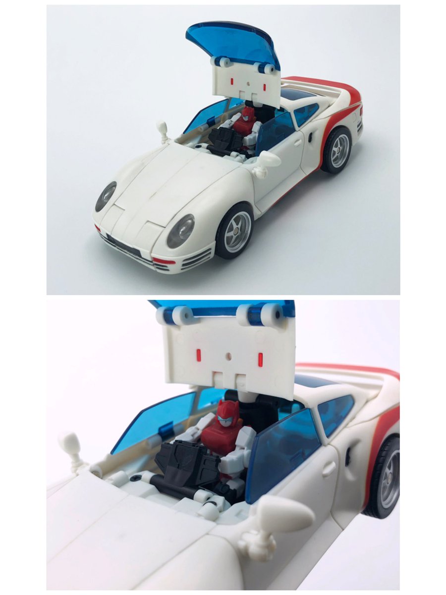 fans_hobby's tweet photo. See full color sample of MB-12 ATHENA in vehicle mode, an optional plastic body sticker( the cross in red) will be offered๏ผ
#fanshobby #thirdpartytransformers #athena #minerva #juniorheadmaster #juniorheadmasters #masterforce https://t.co/Q8VQbI2lEE