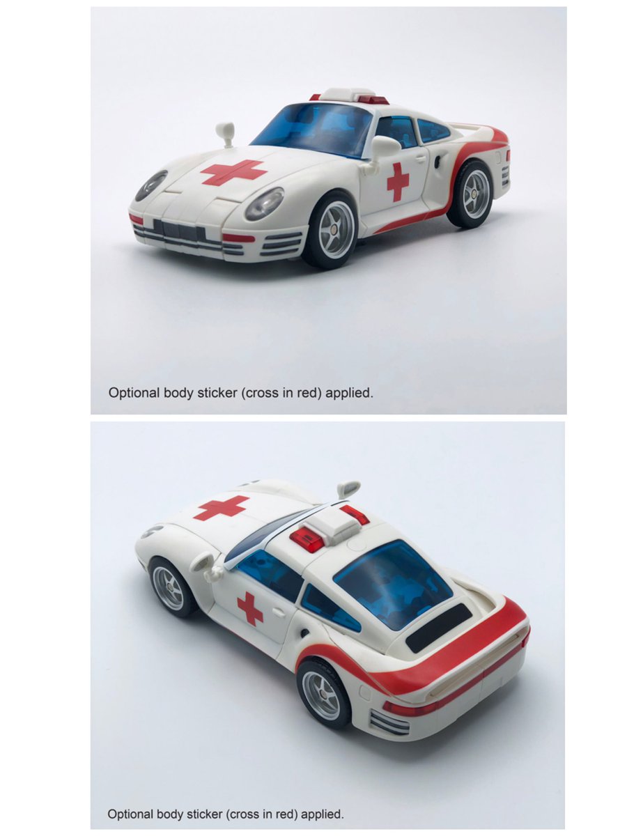 fans_hobby's tweet photo. See full color sample of MB-12 ATHENA in vehicle mode, an optional plastic body sticker( the cross in red) will be offered๏ผ
#fanshobby #thirdpartytransformers #athena #minerva #juniorheadmaster #juniorheadmasters #masterforce https://t.co/Q8VQbI2lEE