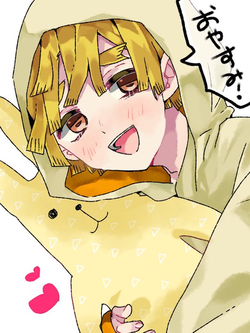 ささみさんがTwitterに投稿した我妻善逸(鬼滅の刃)のイラスト。