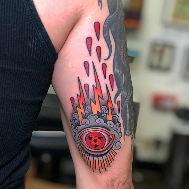 xina13's tweet photo. ⛈👁 thank you Cyrus 
Made at @thedolorosatattoo 
Booking inquiries:
Xinathirteen@gmail.com
.
#xinaxiii #thedolorosa #eyeballtattoo #eye #eyes #losangeles #redeye #visine #getstheredout https://t.co/ZvpIrpkoMO