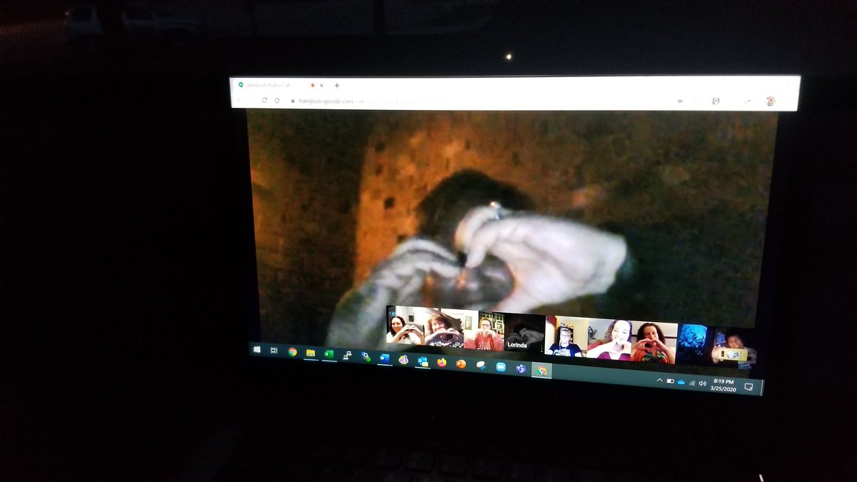 Definitely feeling the love from all the wonderful wise women on tonight's #VirtualHappyHour. Some much needed fun &amp; laughter. TY <a href="/edtech4change/">Sarah Polley Schroeder</a> for hosting &amp; all on the call. <a href="/amymhudson/">Amy Hudson Estepp, CETL</a> <a href="/Rosemary_Edu/">Rosemary Jane</a> <a href="/LorindaOttaway/">Lorinda Ottaway</a> <a href="/piquea/">Arline Pique</a> <a href="/bowman_georgine/">Georgine Bowman</a> <a href="/snellyteach/">Mary Snellgrove</a> <a href="/teachwrite10/">teachwrite10</a>