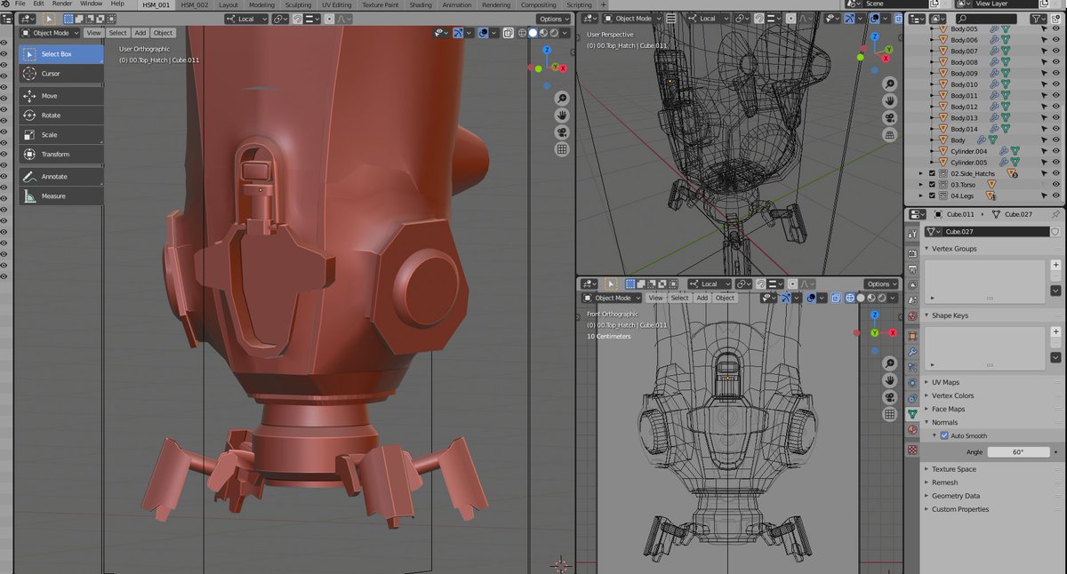 mindsize's tweet photo. Finally digging into the Hard Surface Modeling Course by @gleb_alexandrov and @AidyBurrows3D
#CreativeShrimp
#Blender3d https://t.co/4GQRGh7CZ8