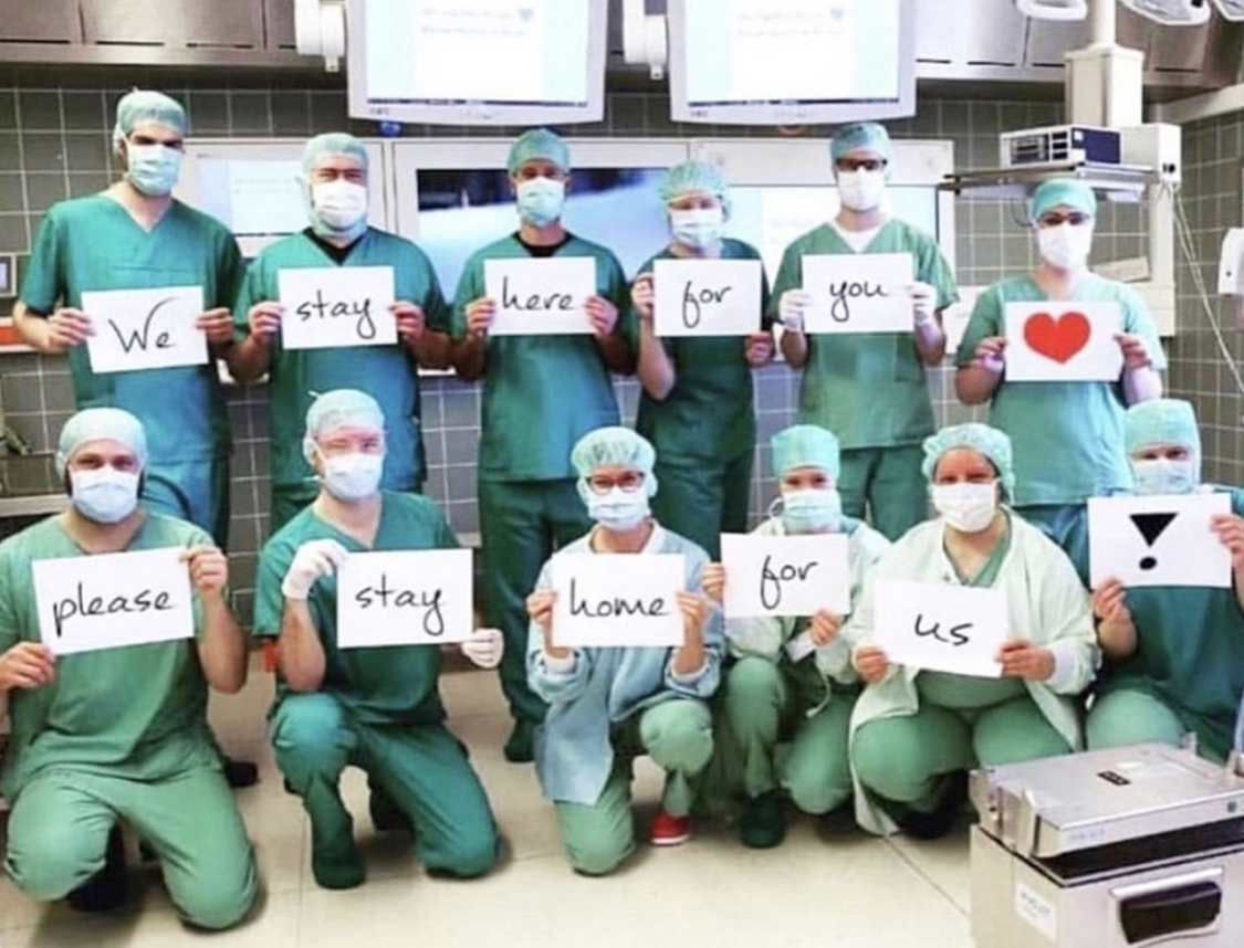 Take the coronavirus epidemic very seriously.  
#StayHome
#WashYourHands
#FlattenTheCurve