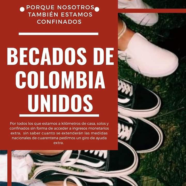 DianaBr82963751's tweet photo. #BecadosConfinados #becadosAbandonados 
#unGiroMas

Nosotros también necesitamos apoyo del estado. Somos de generación E y no recibimos jóvenes en acción, por lo que no tendremos subsidio, estamos a la deriva.
@IvanDuque 
@ICETEX https://t.co/7BGpma0NzC