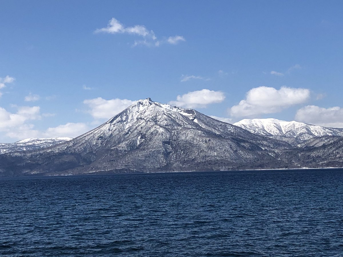 alicebeat18's tweet photo. 良いお天気で気持ちがいい～\(◡̈)/
支笏湖9℃
春はすぐそこに....(*˘︶˘*).｡.:*♡ https://t.co/697IIZ56x1