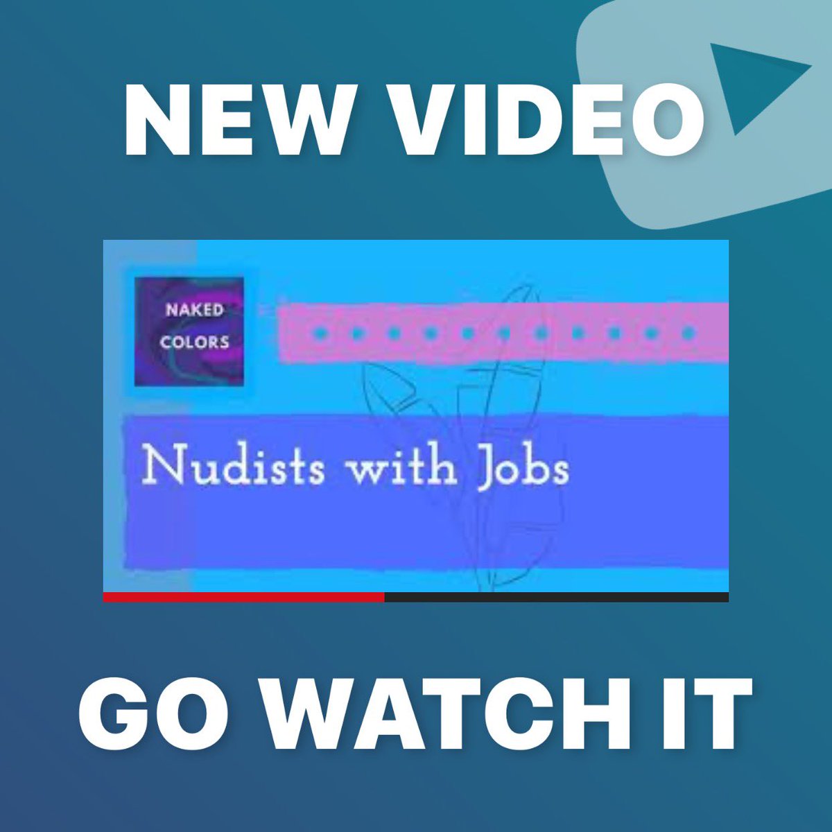 YannickTMusic's tweet photo. #NewVideoAlert Nudists with jobs https://t.co/uldOG5qFw8 #naturism #nudist #nakedlife #fuckcorona #workingnude #clothesfreelife #youtube https://t.co/zUfdbqom5W