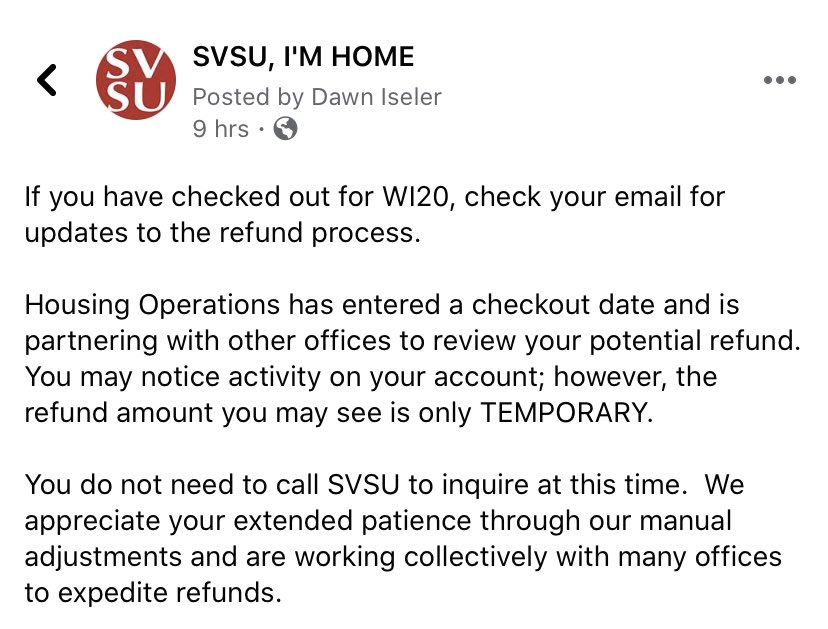 SVSU Housing (@svsuhousing) on Twitter photo 