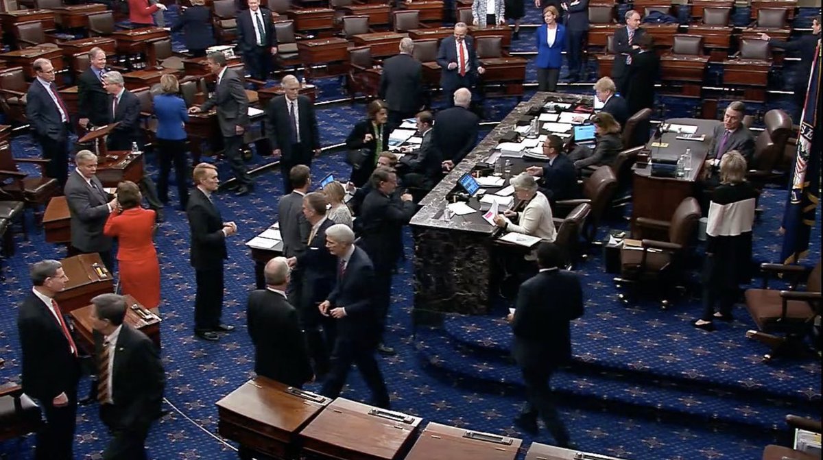 MollyBeck's tweet image. Looks like Tammy Baldwin is socially distancing ... but everyone else?