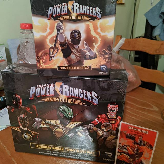 GreenWitEVIL's tweet photo. So I got my Power Rangers Heroes of the Grid Phase II in! Only backed Tommy's legendary Ranger Set. Hopefully I'll get the rest if and when it comes to retail. I cannot wait to test out Dino Thunder Black! So awesome!
@renegade_game_studios #powerrange… https://t.co/vIvztYRFYK https://t.co/vVrm6JMgI6