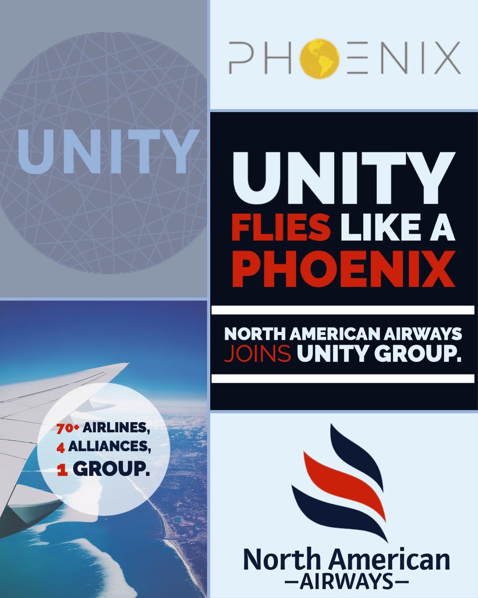 NorthAmAirways's tweet photo. We're proud to join the Unity Alliance Group! https://t.co/b1gSmNg0Yi