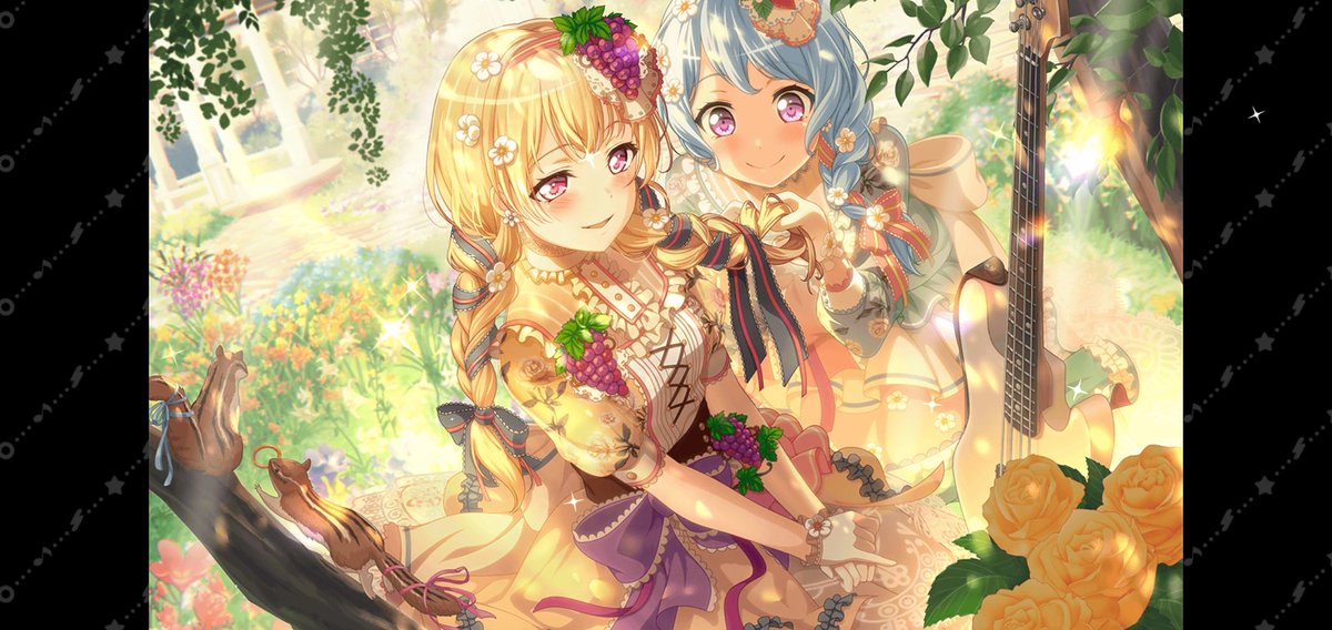 ラ ベルが可愛い インちゃんとの百合みを感じた イツアリ 旋律 遊び人のイラスト
