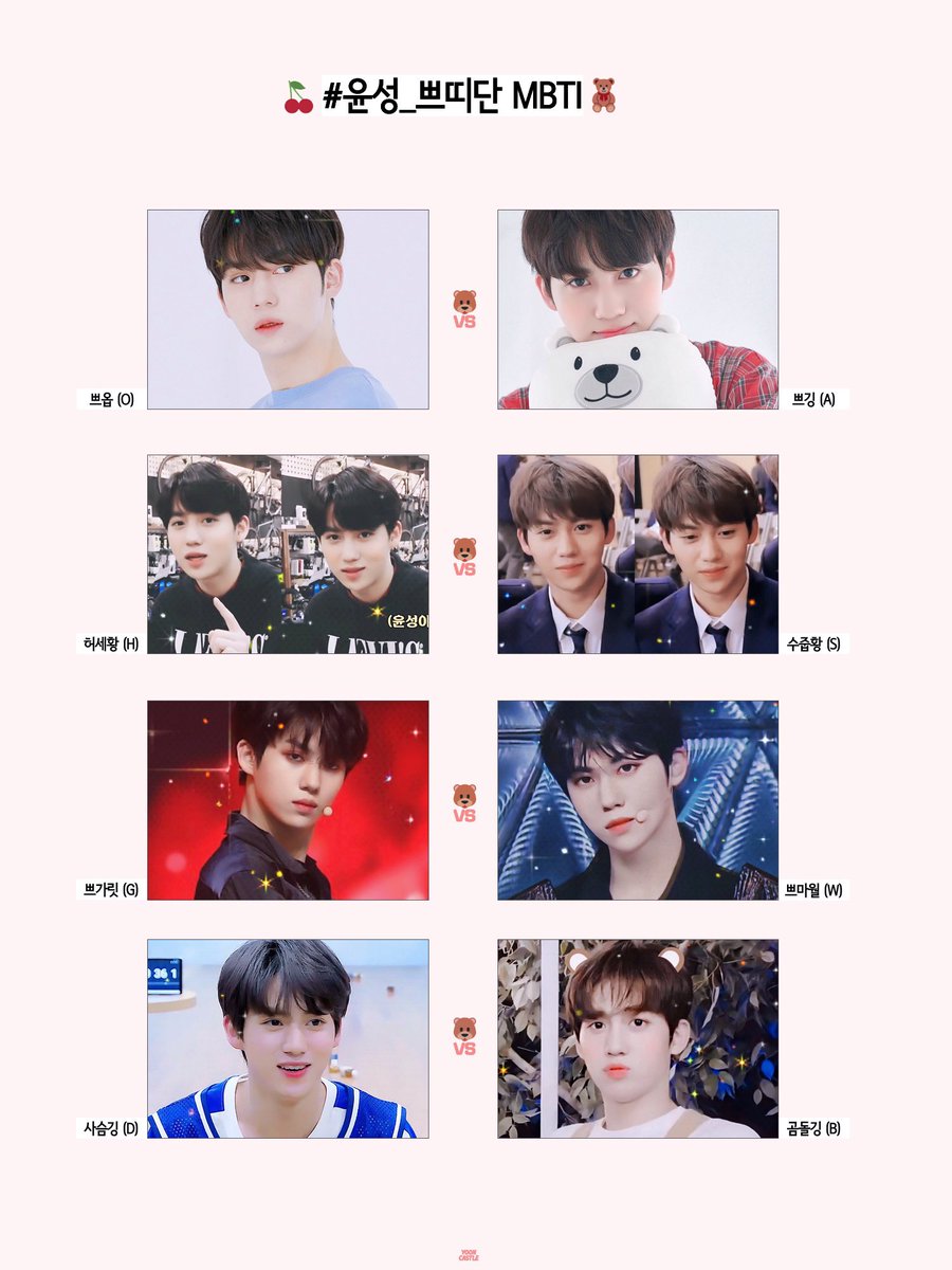 yooncastle1030's tweet photo. #윤성_쁘띠단_MBTI
#황윤성_팬_MBTI

고르기 너무 힘들어서
난이도 최상이라고 하네요😝 https://t.co/ViRYMjwbU3