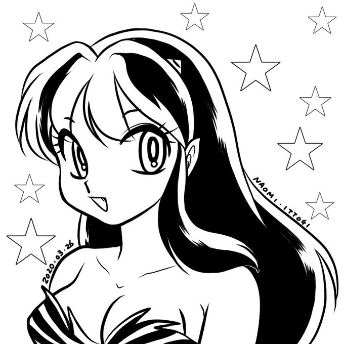 #うる星やつら #UruseiYatsura #ラムちゃん #DailyLum #luminvader
生存報告の落書きです?

生存報告ばっかりで、コメントへの返信が出来ずにごめんなさい?‍♀️

塗り絵にでもして遊んで頂けると喜びます(//∇//) 