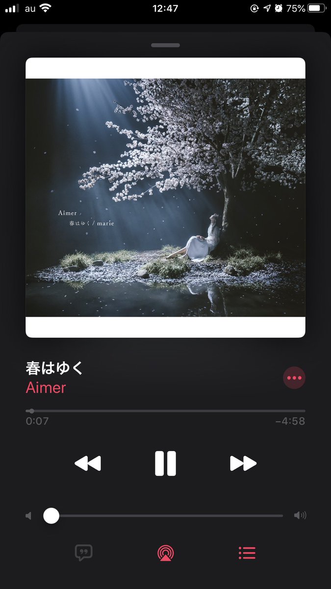 Aimerの 春はゆく を聴く Togetter