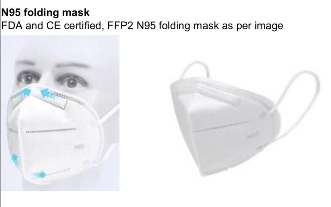 I received info on a stockpile of 6 million FDA approved FFP2 / N95 masks today and the pricing is $2.50 ...a reminder to stop buying into the $10 mask from 3M is better bullshit.