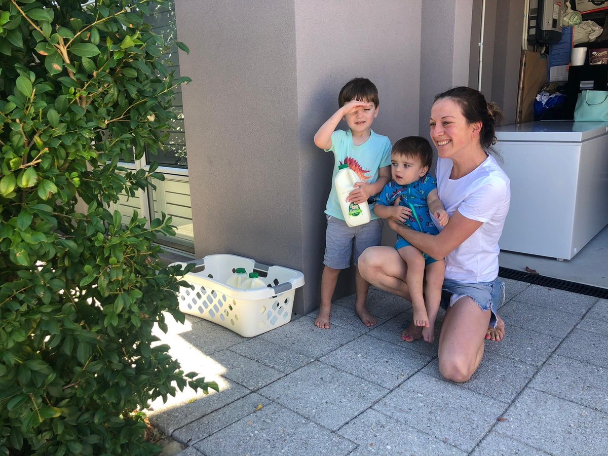 Another happy #Milko delivery. #BasketsoutforBrownes