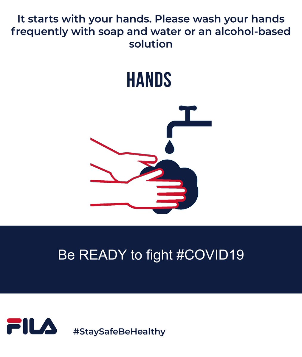 FILAIndonesia's tweet photo. These are 5 key steps to prevent #Coronavirus

#staysafebehealthy
#FILA
#FILAIndonesia https://t.co/tstZe6Joml