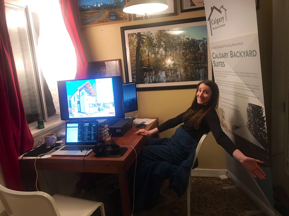 AshleyASalvador's tweet photo. ✅ Cancel event due to #COVID19

✅ Panic.

✅ Learn how to host webinar in a week.

✅ Deliver webinar with 15 presenters, panel discussions, City of YYC, industry experts, 100+ attendees. 

✅ Celebrate by eating all of our #PhysicalDistancing snacks.

#WorkFromHome https://t.co/mEDrssPQ6p