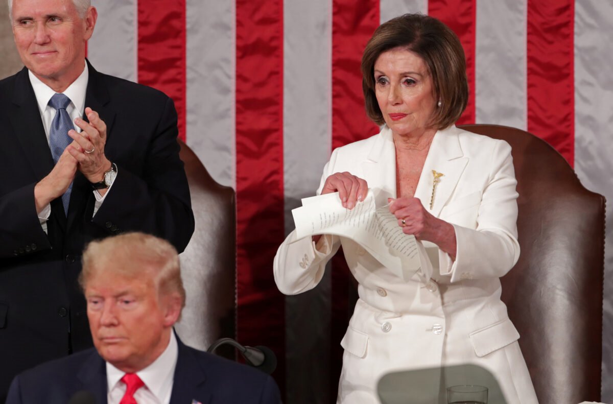pink_lady56's tweet photo. I hope @realDonaldTrump pulls a Nancy Pelosi when he's handed the #stimulusbill to sign..... https://t.co/UovLISXzr4