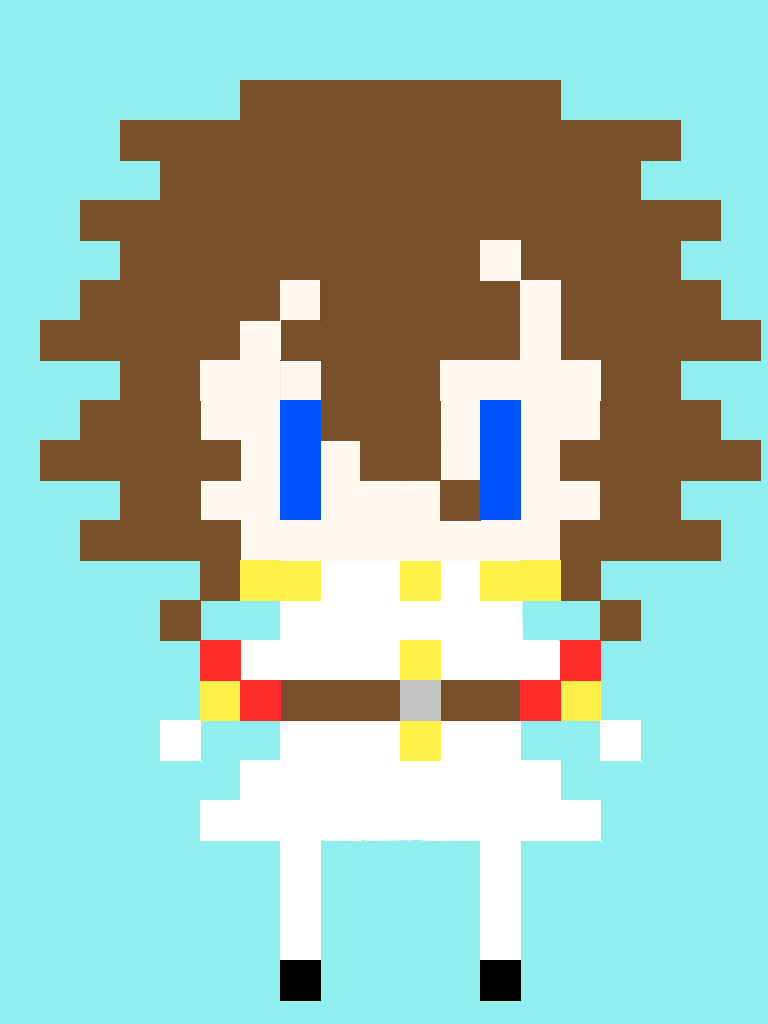 霧消の救済 アイビスペイント アイビス ドット絵 アイビスでも表使えば簡単にドット絵ができる