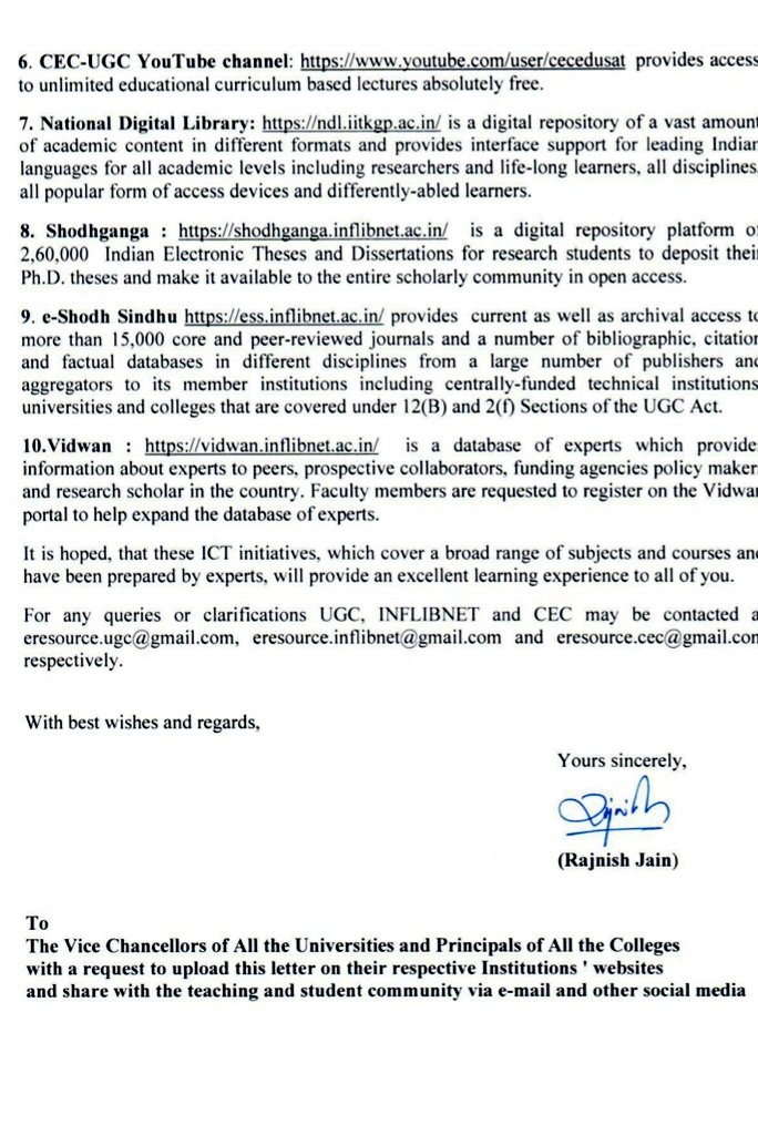 #COVID2019 not stop you from learning.
<a href="/Rmlau_Ayodhya/">Dr RamManohar Lohia Avadh University, Ayodhya</a> providing the whole study materials to students in #Quarantine also. Students and profs have interaction using Mail and WhatsApp.
<a href="/HRDMinistry/">The Students Circle ➐</a> &amp; <a href="/ugc_india/">UGC INDIA</a> also proving e-materials to study for students in #QuarantineLife .