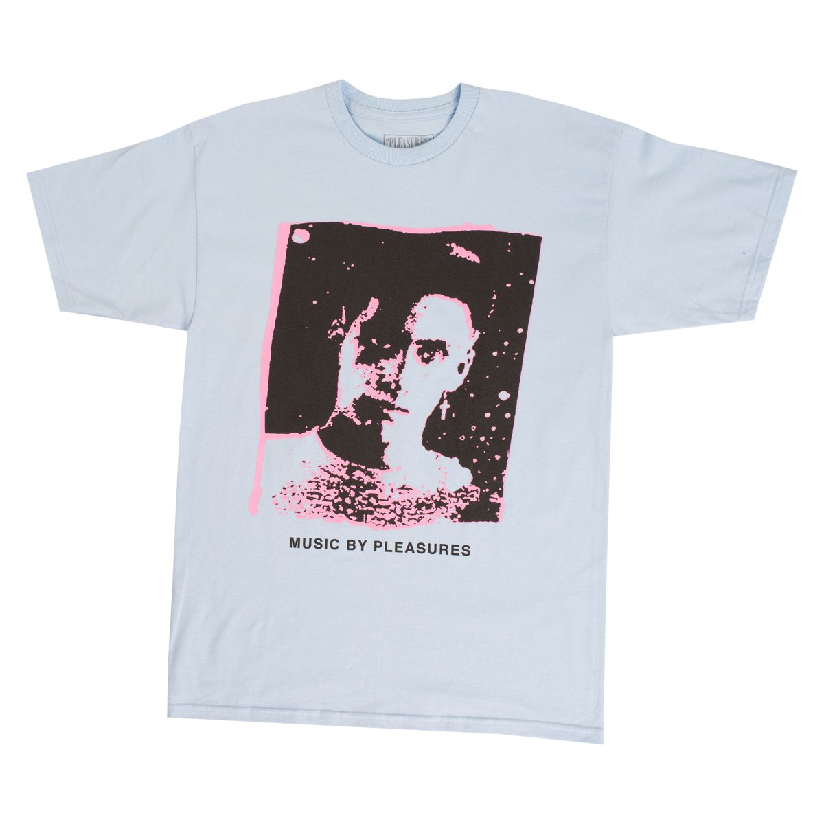 pleasures_now's tweet photo. “MUSIC” T-Shirt. PLEASURES Version 7. #TBTee https://t.co/QEwEMgP90B