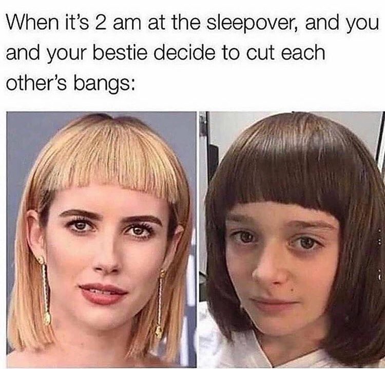 Madeupmakeup's tweet photo. At least barrettes are making a comeback 🤷‍♀️ https://t.co/Noy3qtBzXp