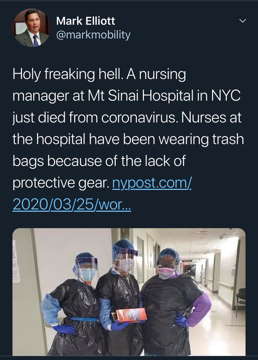 SwearengenMaude's tweet photo. @network_gal @CherylHirschi @mick719 @STEMthebleeding @para82nd_1 @moralsofmaya @khimmelfarts @RickyCa69392149 @MargeELDER8 @1933Baby @LesterMoe6 @MpoppEileen @gsfrktct @yeahunoeme @doug_in_nc @PWM62 @Narc_Problems @42Gnome @Suzettemorgand1 @ThomasGambrel2 @Sand628Sandy @viphires @sophieur11 @tbiadvice @scribblerbilly @milesulysses @kpu6600 @USA_CheapSeats @BlueRootsRadio @HougenJ @jillybeanerz88 @koslen_bambi @doc_next @evil_gop @3guylink @DWilloughy @Stand2getherAll @OklahomaPatrio1 @shelly2161 @Joeboken @EngineerLife55 @89wunderlust @mizlisa19 @Becky_Crane @Catastrophany @JeffHarperArt @laurasessions10 @SenatorSinema @SenMcSallyAZ @HouseDemocrats Trump will screw over NYC and SF because he feels”We don’t treat him well”. Not forcing production of medical gear and ventilators is a death wish for our Doctors and Nurses. #TrumpChernobyl https://t.co/ZGotvSjvh5