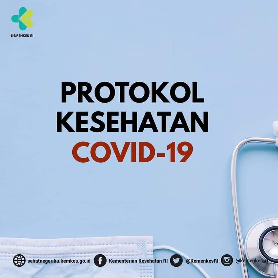 PEMKOT_SOLO's tweet photo. Hai #Healthies

Pemerintah telah menyusun 5 (lima) protokol utama dalam penanganan kasus penyebaran virus corona (COVID-19), salah satunya protokol kesehatan. Hal ini mengingat agar masyarakat tetap waspada dalam penyebaran #COVID19. https://t.co/bQbAaIrBJo
