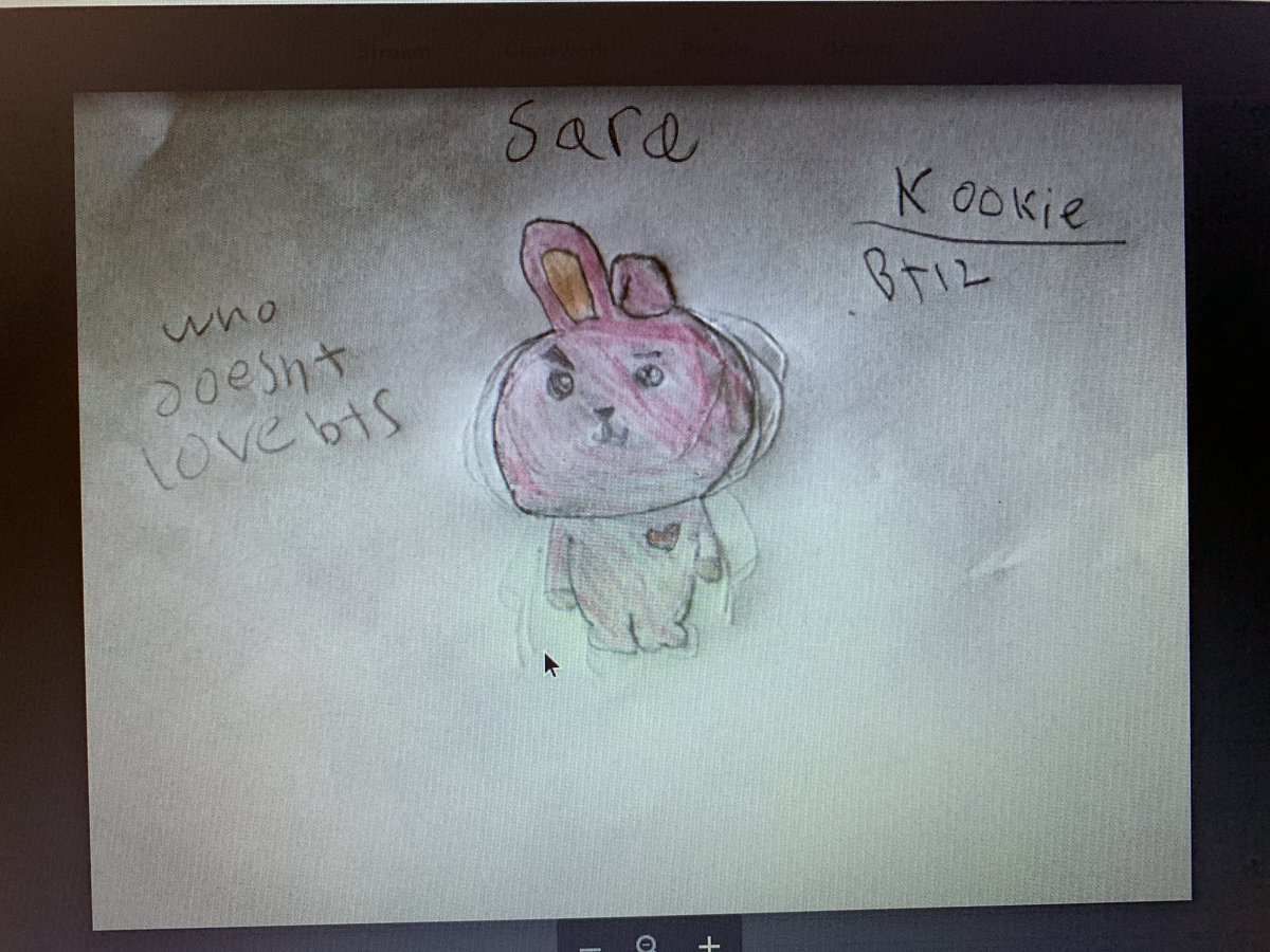 Two of my students sent me their drawings of BT21 characters to match my socks from yesterday for Art Day😊 <a href="/BerkshireEagles/">Berkshire Elementary</a>