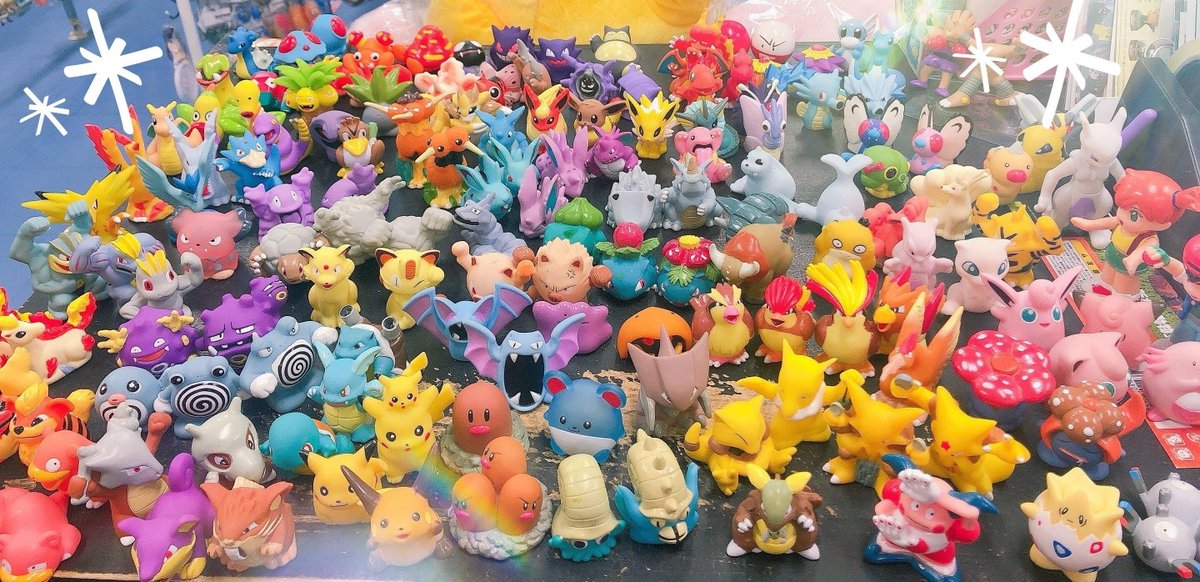 入荷情報】 『#ポケモンキッズ』 カントー地方のポケモン多めに