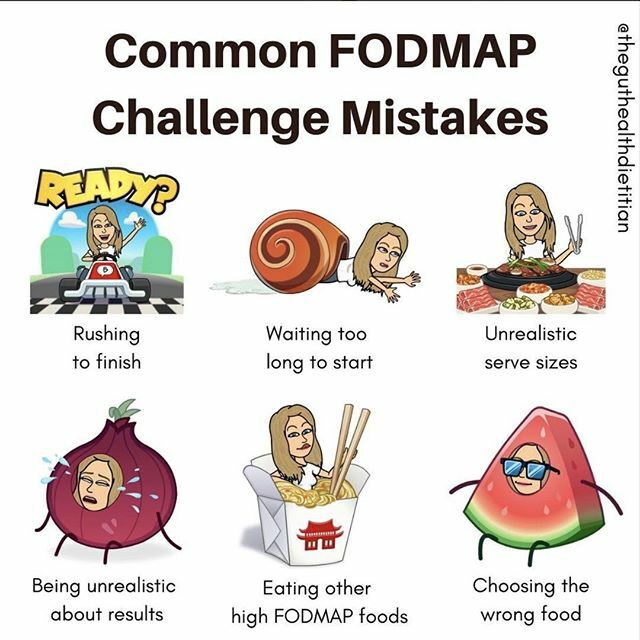We love this graphic from @theguthealthdietitian ❤Joanna is a FODMAP trained dietitian and has lots of words of wisdom for us 👇⁣
.⁣
The Challenge phase is arguably the most complex part of the diet. When not done correctly it can be frustrating and c… ift.tt/2QM1IGG