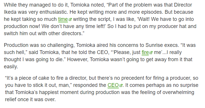Huh. Well. The second half is haphazard because the director, who was re-writing many of the scripts, left the show. Straight up. https://www.player.one/gundam-wing-otakon-writer-producer-interview-anime-119124