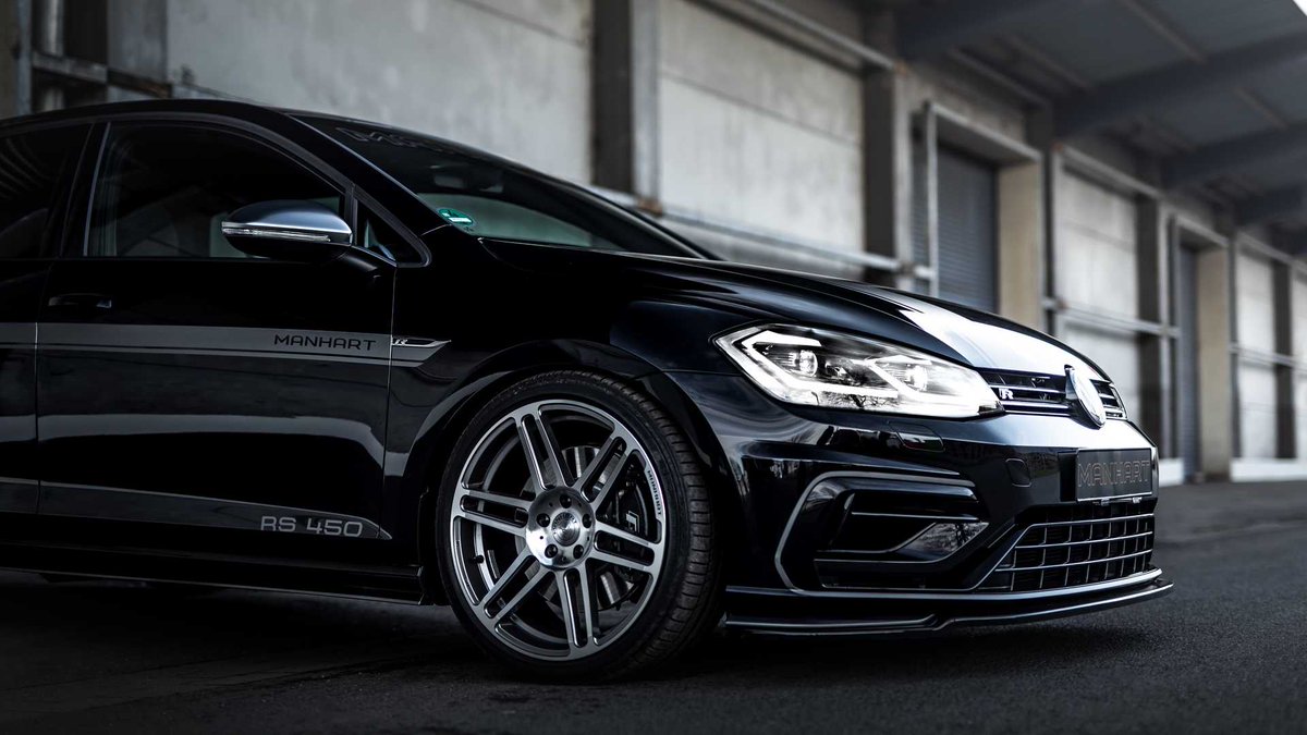 VW Golf R By Manhart Is A Stealthy Hot Hatch With 450 Horsepower