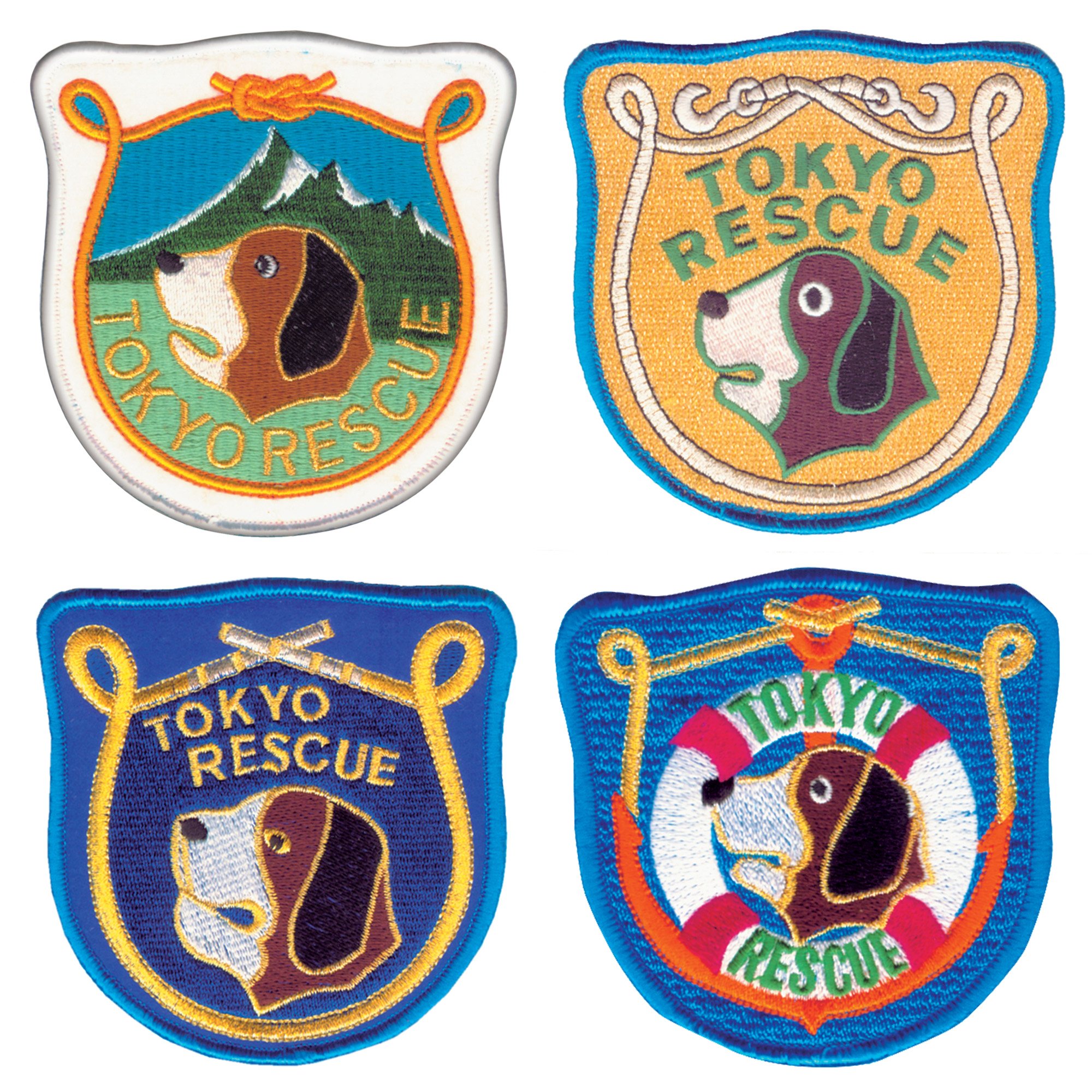 【ポンポン】東京消防庁　ワッペン 東京消防庁 ワッペンセット