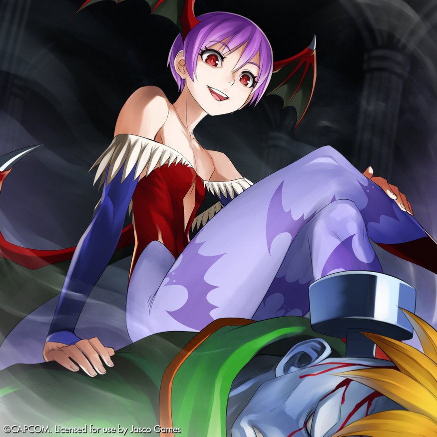 Iotaleia's tweet photo. If winning third place in #CapCup2 got @PointyGenmurei a Ph.D..
.. how about a revival of the Darkstalker series, @CapcomUSA_? ♡ https://t.co/EzfOVHEdKR