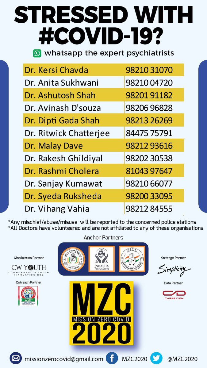 ShashiTharoor's tweet photo. Pleased that @ProfCong is assisting IMA w/a helpline number you can call if you need medical advice. (Pic1) 

We have also worked with our stakeholders &amp;partners to make mental health services available. (Pic2)

Thank you, Doctors, for your service.  

We SHALL overcome! #COVID19 https://t.co/WEKgiBegpG
