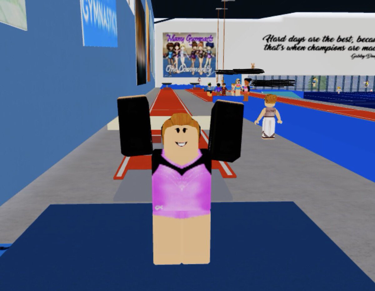 Samanth85402003's tweet photo. I am training for the Gymnastic’s Competition for Next Month. I just love to practice. @RobloxGymnastic  #Practicing https://t.co/eXA8n4sZhA