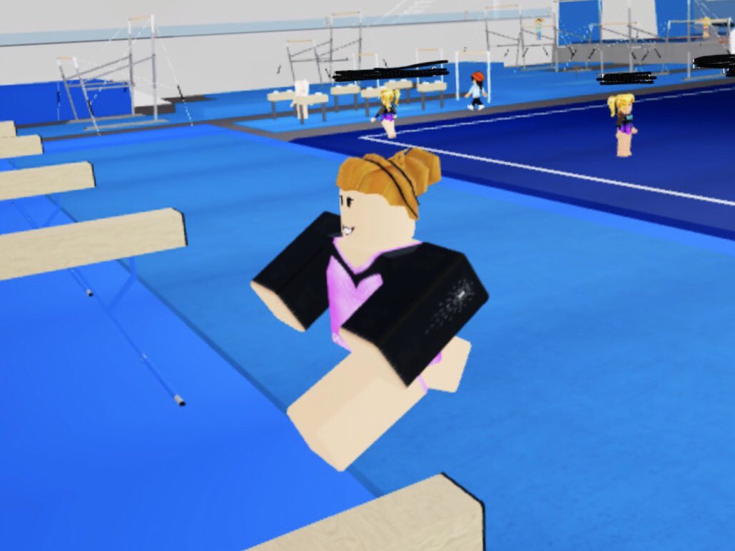 Samanth85402003's tweet photo. I am training for the Gymnastic’s Competition for Next Month. I just love to practice. @RobloxGymnastic  #Practicing https://t.co/eXA8n4sZhA