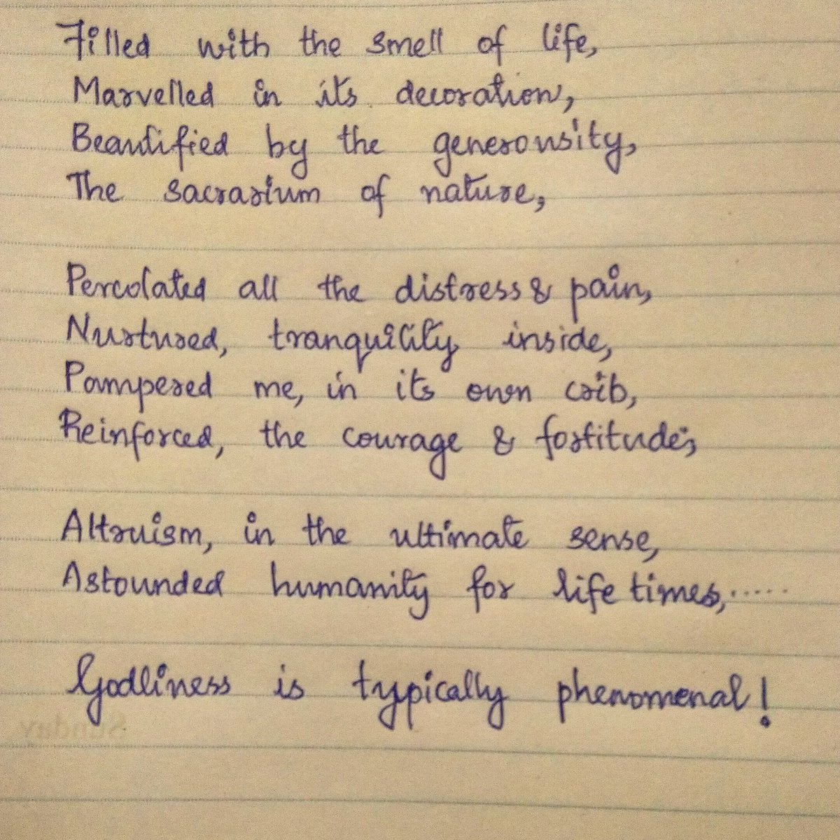 NMaya28's tweet photo. "Godliness is typically phenomenal"!
Yes... Divine dignity😍 Just yet another try❤️ https://t.co/RF0eDjJV4n