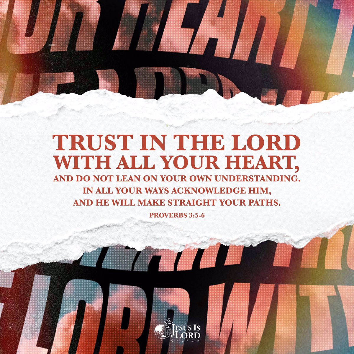 JILWorldwide's tweet photo. We will always trust You, Lord. 🙏🏼
#Jesus #JIL #JesusIsLord #JILChurch #JILWorldwide #JILCW2020 #OneInChristsMind #TrustInTheLord #TrustGodsPlan #StraightPath #ChristianLife https://t.co/Mwhx8TxfLV