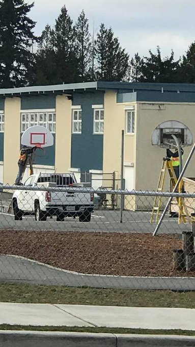 The basketball hoops in Delta are being taken down after numerous complaints of basketball games despite<a href="/tag/covid19"class="tags"><span>#covid19</span></a><a href="/tag/stayhomecanada"class="tags"><span>#stayhomecanada</span></a>