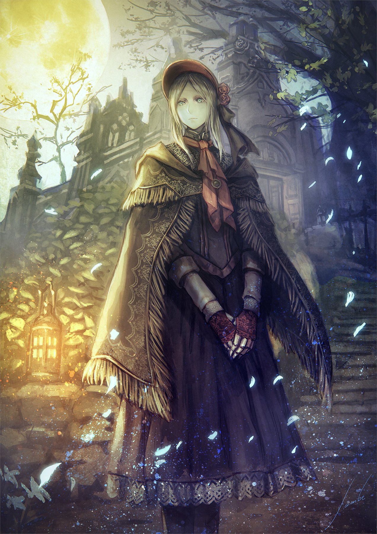 あんべよしろう Yoshiro Ambe ブラッドボーン5周年ということで 前に描いた人形さんとマリア様です Bloodborne T Co Uwytgcyrdy Twitter