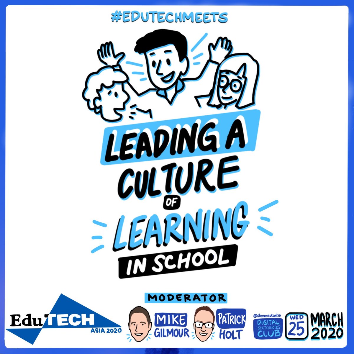 edutech_asia's tweet image. Hope that you had a fruitful discussion on &quot;Leading a Culture of Learning in Schools&quot; at #edutechmeets session yesterday. For those of you who did not get the chance to join in the fun, download the summary here bit.ly/2QLC3ha

#sketchpost credit to Steven Sutantro