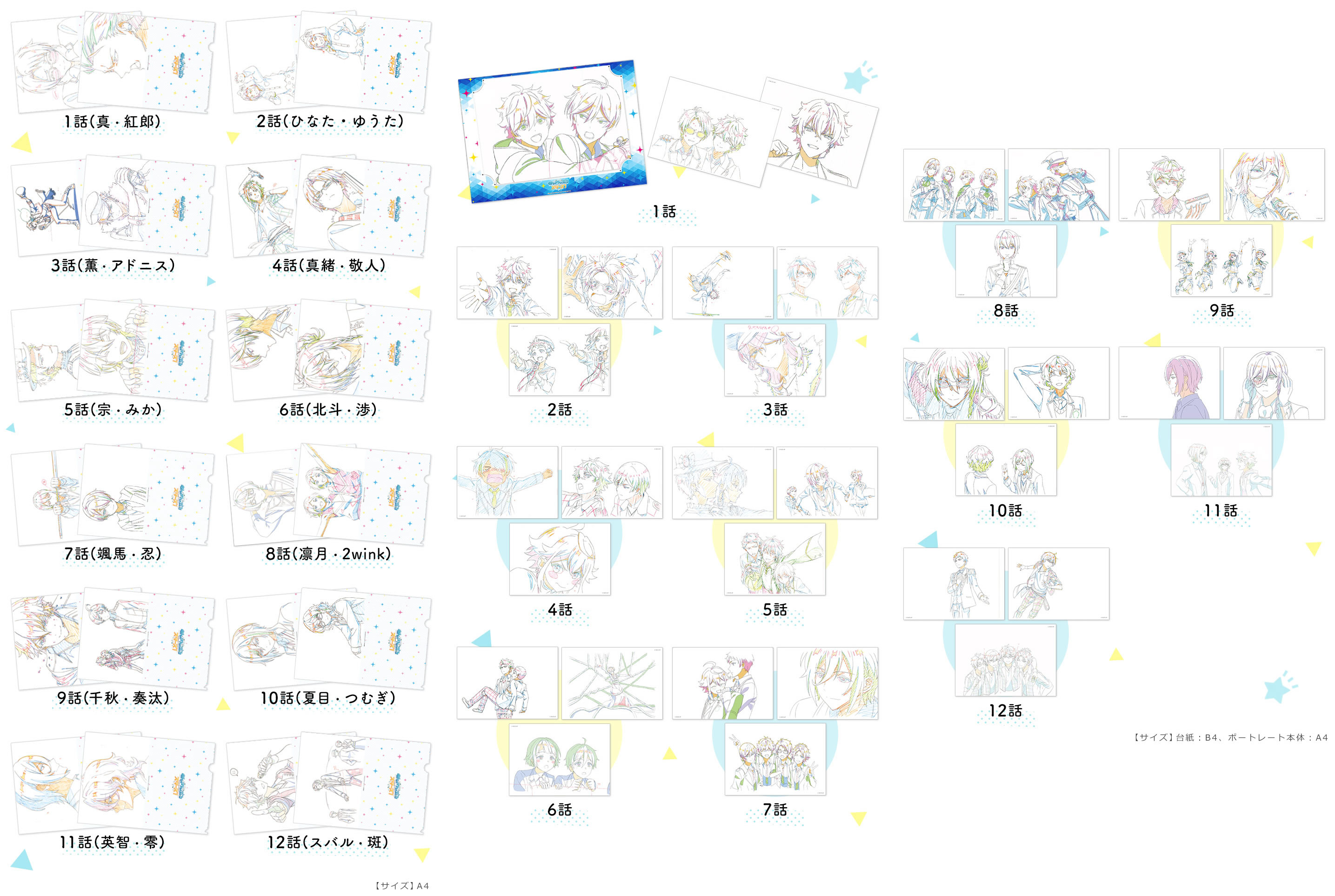 あんスタ　原画ポートレート、クリアファイルセット あんスタグッズ情報 【非公式】 على X: 