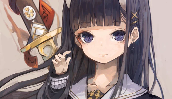 #上手い下手は別にして自分の絵柄のここが好き 
目がは口程にと言いますから目はとても大事にしてます
あと鎖骨あたり 