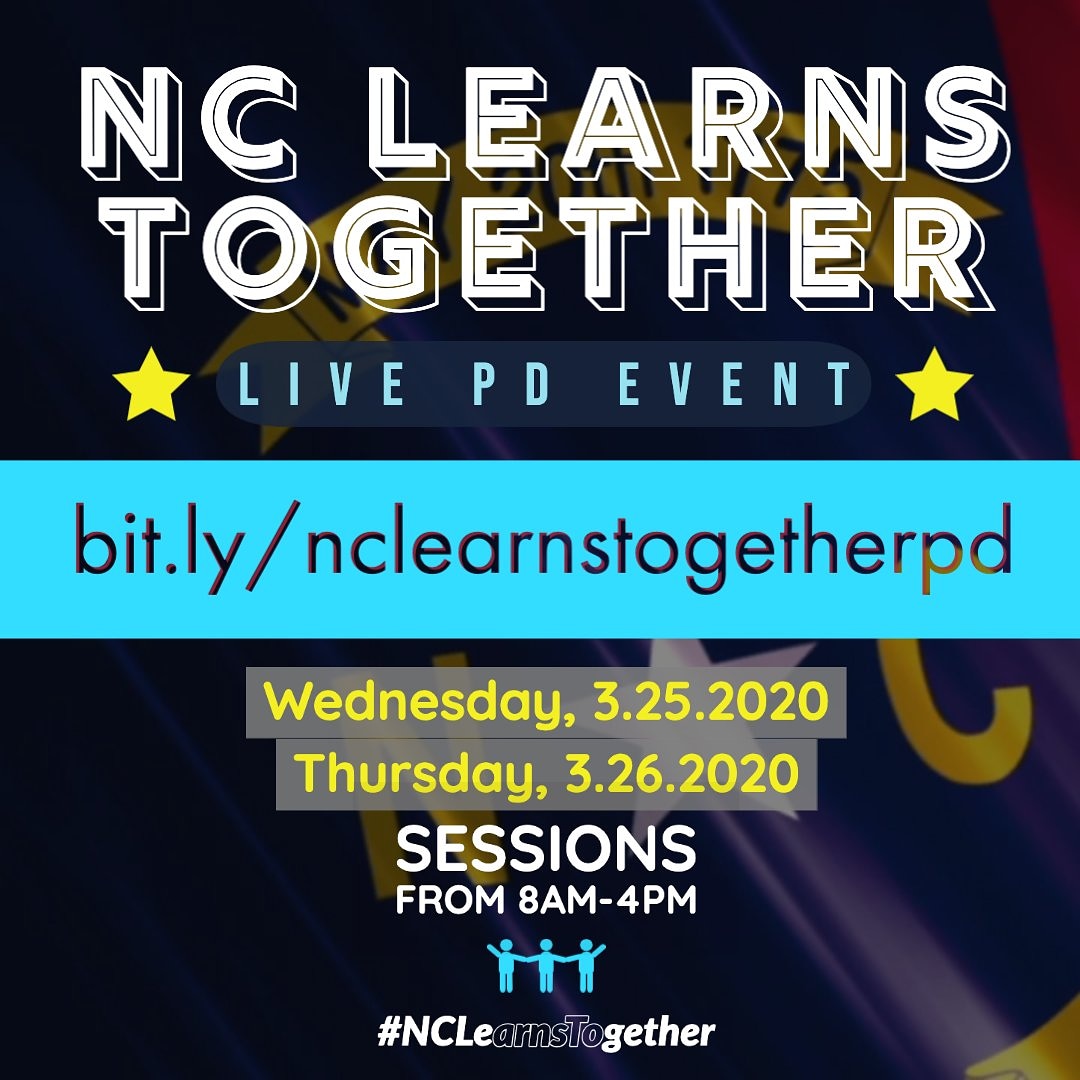 Final day of #NCLearnsTogether begins @ 8am. Great 1st sessions by <a href="/barhamchristy/">Christy Joyce</a> with <a href="/CanvasLMS/">Canvas LMS</a> @kparkerslmc talking NCWiseOwl ebooks, <a href="/Edu_Thompson/">Jill Thompson</a> sharing manipulatives with #googledrawings