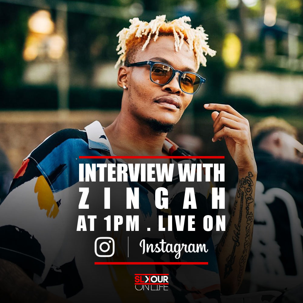 slikouron's tweet photo. We're bringing the #BalconyInterview to IG as we stay on lockdown. Catch us as we catch-up with @Zingah_LOTJ LIVE on our insta at 1PM. https://t.co/K1iKg4TEVR