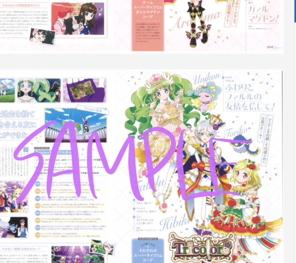 本日もまた中身をチラ見せ。チーム紹介ページは「この回で歴史が動いた