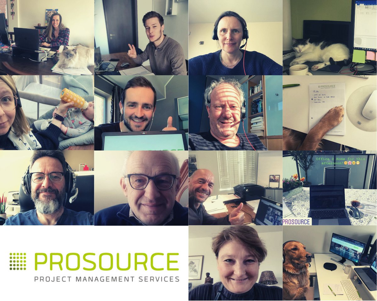 Prosource_bv's tweet image. At Prosource nv, we are still going strong! 💪 In these difficult times, we are trying to find new ways to support our employees, freelancers and clients. 

🏡 Stay home - stay safe 🏡

Take care everyone!

#prosourcenv #workfromhome #homeoffices #projectmanagementservices